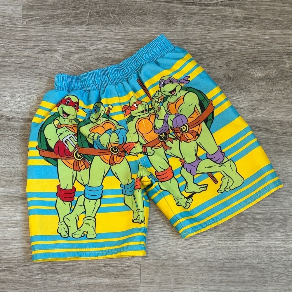 Nickelodeon TMNT Ninja Turtles toddler boys swim trunks